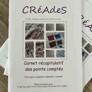 Carnet récapitulatif des points comptés