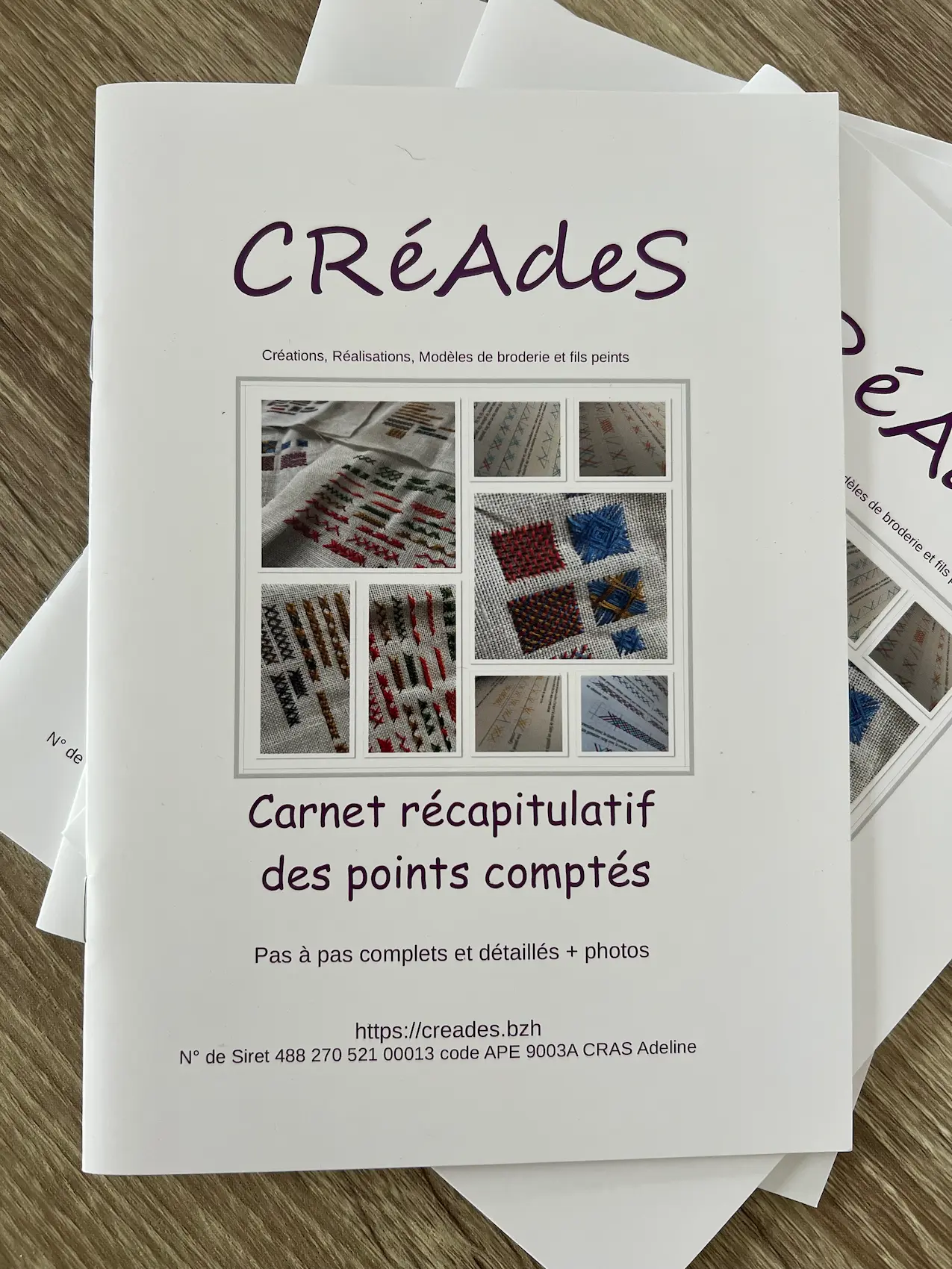 Carnet récapitulatif des points comptés