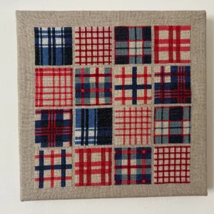 Échantillons de kelsch et tartans