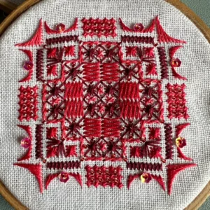 Petit Atelier de points comptés et perles